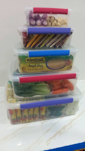 Bekas Serbaguna/ Bekas Makanan/ Multipurpose Container/ Clip and Lock Container/ BPA Free / Food Container