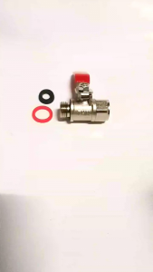 Van khóa đầu máy xịt thuốc máy rửa xe dây đai chất liệu inox kèm ron