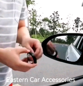 2pcs Car Wide Angle Side Rear View Reversing Auxiliary Mirrors Blind Spot Mirrors