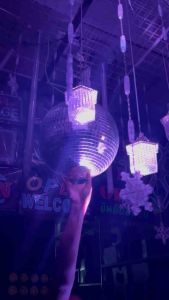 (พร้อมส่ง)บอลกระจกพร้อมมอเตอร์30CM 50CM. Mirror ball