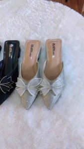 Sendal Wanita Flat Dearva Lusica 05 Bahan Glitter Premium