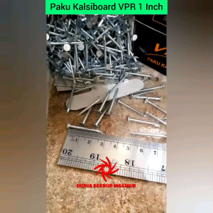 (1 Box) Paku GRC 1\" / Paku Gipsum / Paku Karpet 1 Inch