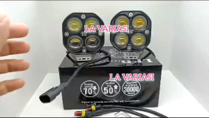 Lampu Tembak Sorot Laser Gun LED D4 40 Watt Motor/Mobil Laser Gun Sinagawa