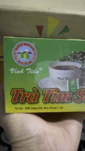 Trà Tim Sen Vĩnh Tiến Trà Tim Sen Vĩnh Tiến hỗ trợ giúp an thần mát gan và giúp thanh nhiệt cơ thể