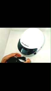 Bisa COD Helm Bogo Full Leher Set GoogleMask Putih Glosy Original SNI Grade A Murah Promo