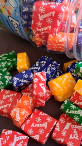 Permen Lazery Yogurt Toples isi 175pc