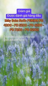 Máy bơm Periha PD 4200PD 5200 PD 6200PD 7200 PD 8200.Phụ kiện máy bơm Hồ Cá Coi