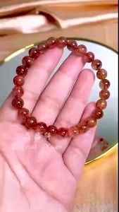 [MY🇲🇾 Ready Stock]🔶✨7MM 铜发晶手串 7MM Golden Copper Rutilated Quartz Bracelet ｜聚财转运 ✦ 行动力提升 ✦ 稳定气场 ✦ 自信觉醒｜