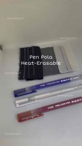1pcs Pen Pola Yang Hilang Jika Terkena Panas / Heat Erasable Pen 1.0mm / Pen Pena Case Jahit Penanda Kain