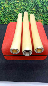 Pipa Tulang Sapi Bulat Kristal & Variasi Ring Cincin A588