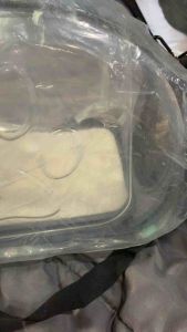 กระเป๋าใสรุ่นใหม่....วัสดุดีกว่าเดิม!! กระเป๋าแมว กระเป๋าสุนัข สีเหลือง!!!