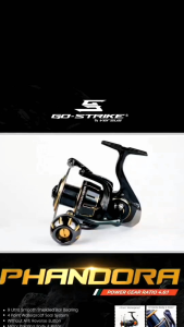 REEL VERSUS GO-STRIKE PHANDORA 8000 PG UKURAN BESAR