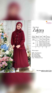 GAMIS PESTA ANAK BRUKAT 5-12 TAHUN WARNA PINK NAVY ZAKIRA BY LABELLA