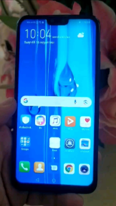 Huawej Y9 2019 สีม่วง แท้ used rom64 ram4 สแกนนิ้ว-หน้า