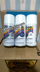 Pilok Pylox Cat Diton Paket 3 Kaleng Biru Strong Blue 8431 Epoxy Primer Grey 8020 Clear 8540 150cc