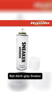 Chai xịt bọt làm sạch giày Sneaker Hando 300ml - Chai xịt bọt làm sạch chuyên cho giày Sneaker Tẩy trắng giày Sneaker