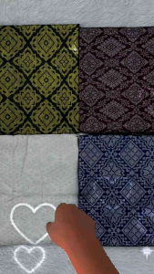 Sampin Dewasa Songket Raya  Nikah  Tunang 2M Siap Jahit  Sedondon Sampin Tenun