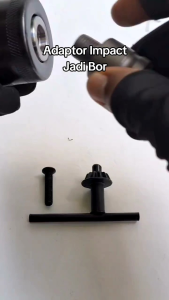 Paket Lengkap Kepala Bor 13mm Sambungan Kunci Impact Ke Mesin Bor 1/2" Drill Chuck