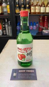 Sô Chu Soju Hàn Quốc JINRO STRAWBERRY 13% 360ml- Vị Dâu