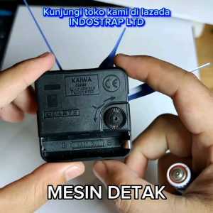 Mesin Jam Dinding Hemat Baterai: Model Detak Murah