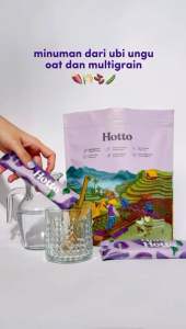 Hotto Purto Multigrain sereal ubi ungu/multigrain with purple potato /Hotto Mame Edamame Bpomhalal