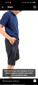 KENDY Celana Pendek Pria Kendi Motif Printing Distro Pinggang Karet dan Pinggang Kancing Celana Chino Premium Cinos Chinos Kanvas Santai Ukuran Standar Jumbo Super Jumbo Nomer 40 42 44