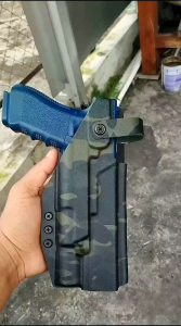 Kydex Holster GL19 Level 2 Speedlock USA G 19 Blackmulticam OWB G19