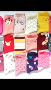 5 Pasang Kaos Kaki Anak Motif TK & SD