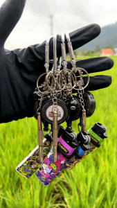 Neclas Gantungan Kunci Skena | Carabiner Keychain Kalcer Varian Logo