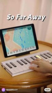 POPIANO 24 keys Rechargeable Smart Midi Keyboard