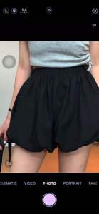 Vanilla sky: Black balloon 🎈 กางเกงบอลลูนสีดำ