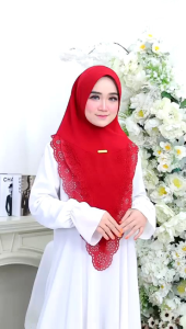Desvika 738 Laser Jilbab Instan Khimar Premium