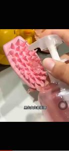 长柄硅胶洗头刷头皮清洁专用梳子洗头发神器按摩刷止痒洗头发梳子