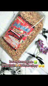 JAIPONG Kacang Koro Pedas Asin Rasa Balado Halal 100g - Snack Sehat Rendah Lemak