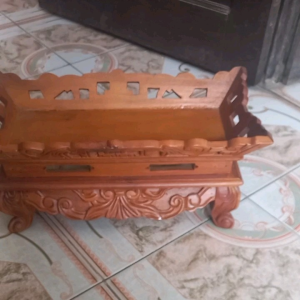 đài thờ gỗ mít cao 17cm ngang 40cm rộng 20cm