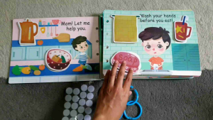 (SG SELLER) Busy Book Children Kids Baby Education Quiet Book Velcro Book Activity My Home Montessori 1-8 Years old Toys