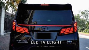 Stop Lamp Toyota Alphard 2015-2023 Ubah perlengkapan lampu lama menjadi lampu berjalan baru