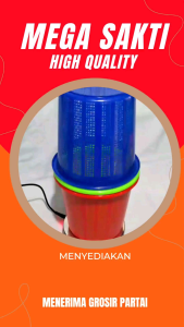 (ISI 1 PCS) TEMPAT SAMPAH MINI PLASTIK / KERANJANG SAMPAH MINI / KERANJANG BULAT SERBAGUNA