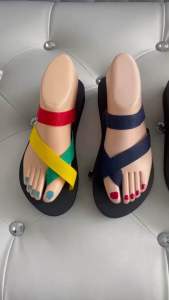 รองเท้าแตะสวมโป้ง ดีไซน์ทรงเก๋ ใส่สบายเท้า (กรุณาเทียบตาราง Size ก่อนทำการสั่งซื้อ **สินค้าเหมาะสำหรับผู้หญิง)