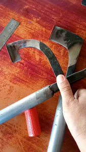 มีดกรีดยาง ทรงแม็คโคร ร่อง75° ยังไม่ลับคม