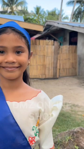 Diwang Asul Kimona Set for kids – Buwan ng Wika Costume(blue)