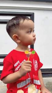 Kaos Distro Anak Kemerdekaan 17 Agustus Garuda Merah Laki dan Perempuan