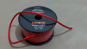 Per Meter Kabel 8 AWG ORCA PC-8AWG Permeter Per 1 Meter Cable Cabel 8AWG PC8AWG PC 8AWG Strum Setrum Power Aki Ground Grounding Audio Mobil