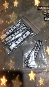 Atribut Sekolah Bordir Nama Tag Papan Dada Dan Lokasi Untuk Seragam Sekolah TK/SD/SMP/SMA/Kuliah/Kantoran Dll Proses 1hari Langsung Jadi