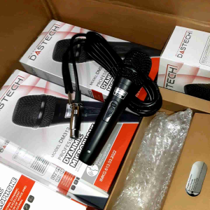 Mic Dastech DM312 Original mik dynamic microphone DM 312 untuk vocal vokal karaoke Original