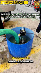 MARFLO ITALY SEWAGE SUBMERSIBLE PUMP 3.0HP‼️