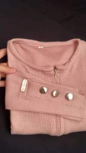 Abaya Madina Ibu dan anak usia 3-10 tahun bahan seline rib viscose adem lengan kancing gold