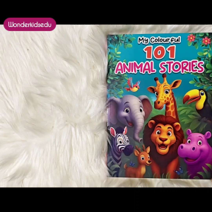 My Colourful 101 Animal Stories | English Story Book for Kids Young Readers Kindergarten
