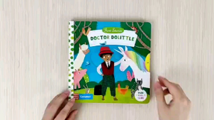 Campbell First Stories Doctor Dolittle Push Pull Slide Board Book