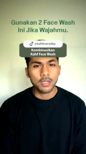 Kahf Face Wash 100ML Sabun Cuci Muka Pria